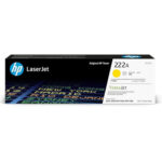 HP 222A Cartridge Yellow Original Laserjet Toner Cartridge with yield 1250 pages
