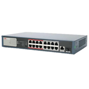 Hikvision DS-3E0518P-E/M 16 Port Gigabit Unmanaged PoE Switch