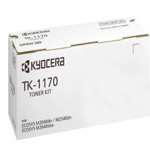 TK-1170 K Black Toner, ECOSYS M2040dn/M2540dn/M2640idw