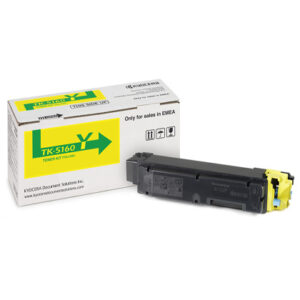 Original Kyocera TK-5160Y Yellow Toner Cartridge, page yield 12,000