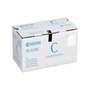 TK-5230 C Cyan Toner, yield 2,200 EcoSys M5221cdn, M5221cdw