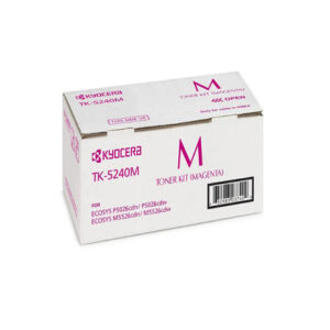 TK-5240 M Magenta Toner for Kyocera M5526cdn, M5526cdw, P5026cdn, P5026cdw Yield 3000 pages