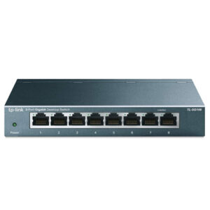 TP-Link 8 Port Gigabit Ethernet Network Switch - Ethernet Splitter | TL-SG108