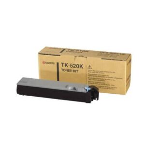 Kyocera Original TK-520 K Black Toner Printer Cartridge for FS C5015N Yield 4000